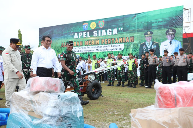 Mentan Ajak Petani Kalteng Percepat Optimasi dan Pompanisasi